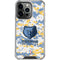 NBA Memphis Grizzlies Digi Camo iPhone 16 Pro Clear Case